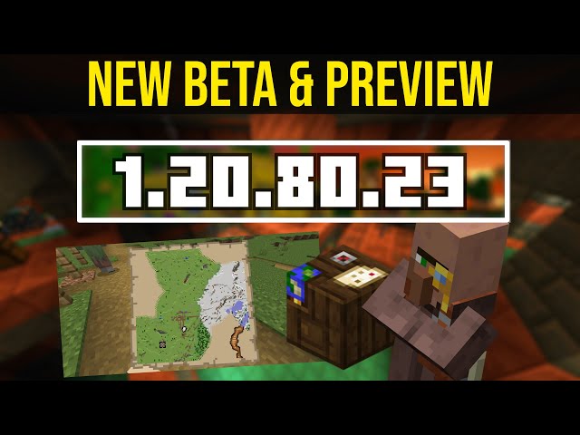 MCPE 1.20.80.23 Beta & Preview - Trial chambers Exploration Maps set