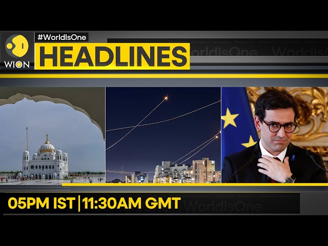 Israel's Naval version of Iron dome | Pakistan issues visas to Sikh pilgrims | WION Headlines