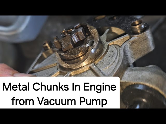 2013 Cadillac ATS 2.0L Turbo - Oil Leak, Vacuum Pump Broken and Debris Lose Under Valve Cover