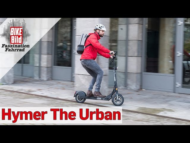 Testbericht: E-Scooter THE-URBAN#HMBRG von Hymer
