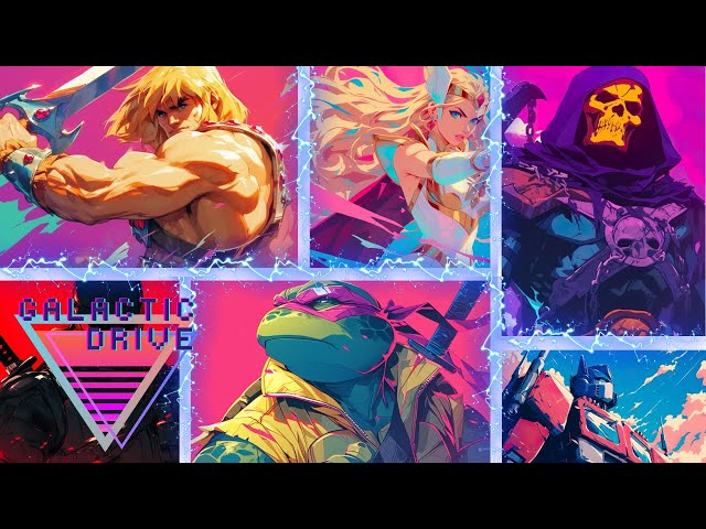Synthwave 80s // 80s Action Heroes