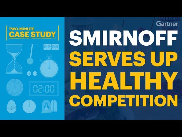 Two-Minute Case Study - Smirnoff Serves Up Healthy Competition