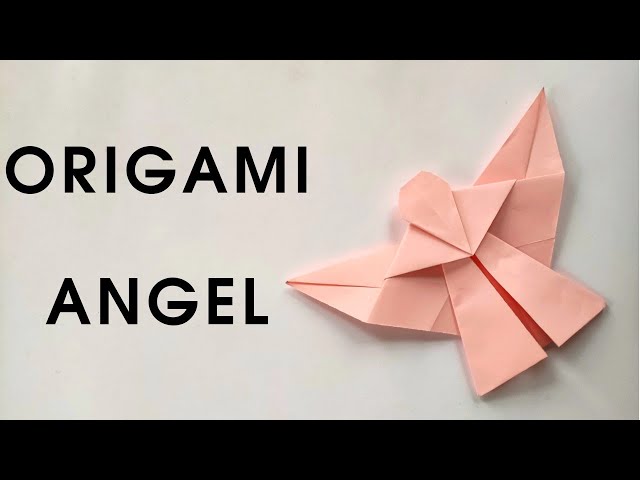 Origami ANGEL tutorial | How to make a paper angel
