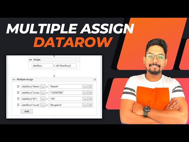 HOWTO: UiPath Multiple Assign Activity Example