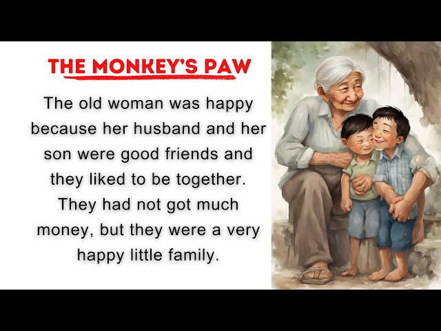 The Monkey’s Paw | Improve Your English |  How to learn English