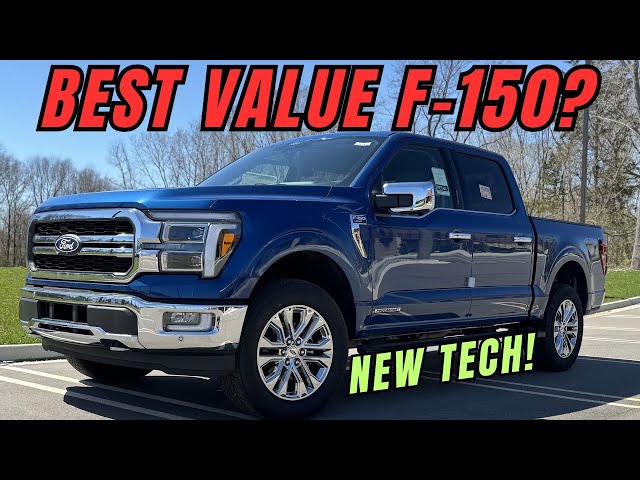 2024 Ford F-150 Lariat PowerBoost first Impressions Interior & Exterior overview Heads up display!
