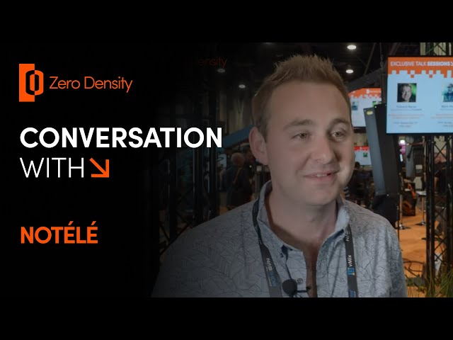 Interview at NAB Show - Technical Manager at notélé, Arnaud Cresp