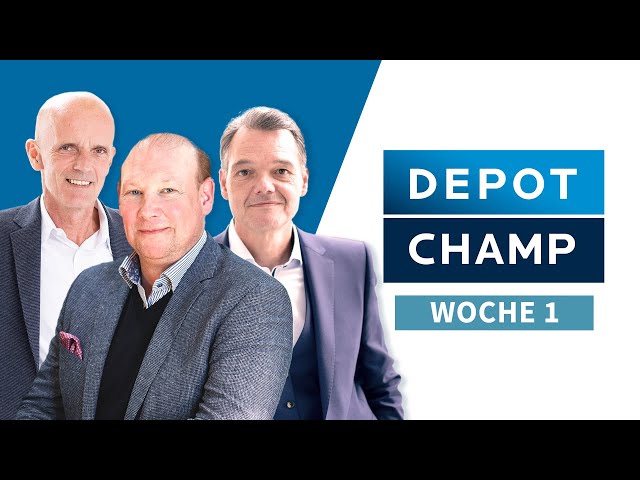 Depot Champ: 3 Experten, 3 Depots und 3 Monate Zeit für die beste Performance