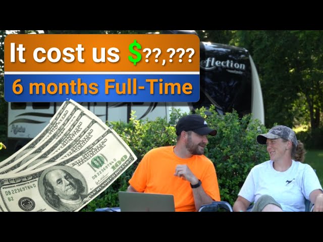 The cost of Fulltime RV Living for 6 months is..... | Plus bloopers!