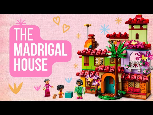 Magical ASMR Build of Lego Disney Madrigal House 43202