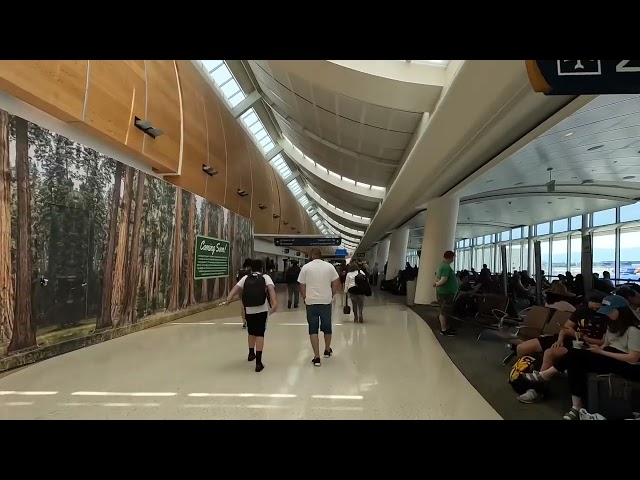 Backpack Diaries Episode 2: Inside ALL of Terminals A and B at SJC San Jose Mineta Intl Airport