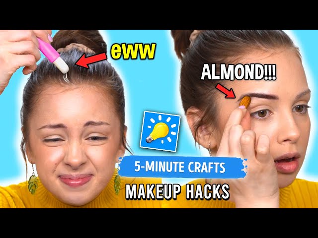 I TESTED VIRAL 5 Minutes Crafts Makeup Hacks for BRAVE GIRLS