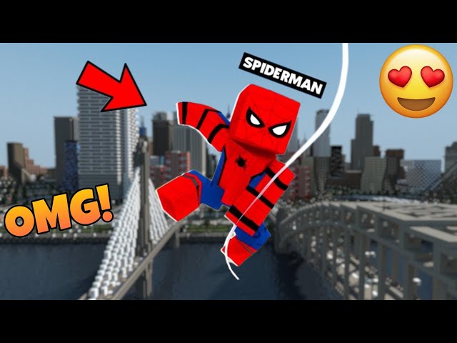 I Stole Spiderman Suit in Minecraft...