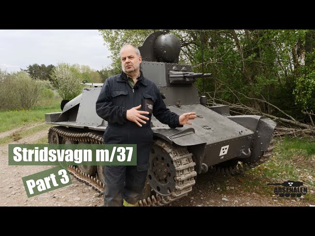 Stridsvagn m/37 #3 | AH-IV| Arsenalen Swedish Tankmuseum