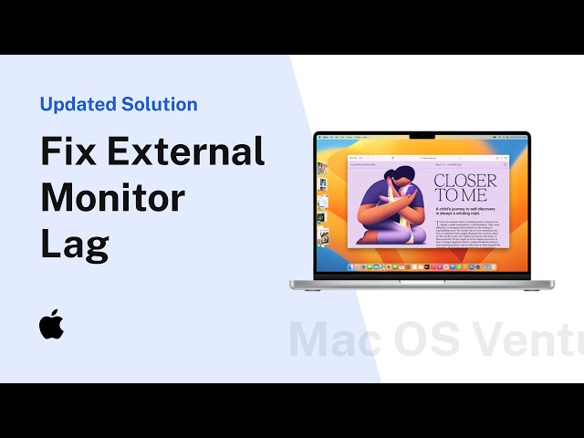 Fix External Monitor Lag on Mac OS Ventura | Mouse Lag | Monitor Lags | Fresh Rate