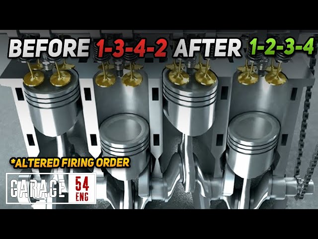 Changing the firing order from 1-4-3-2 to 1-2-3-4 - what will happen?