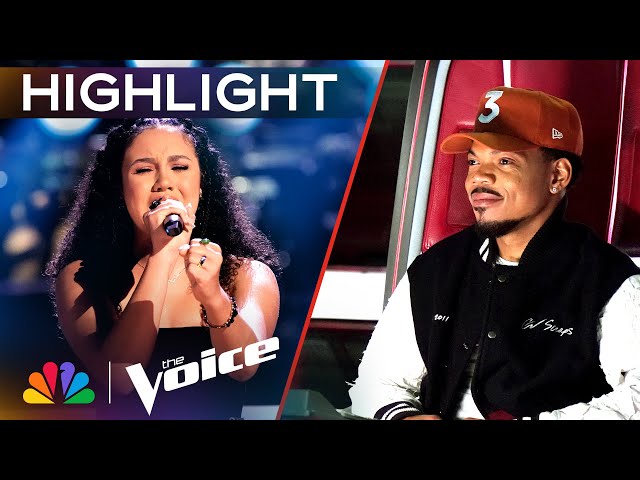Serenity Arce Transforms Herself on Stage with Her Cover of "Unfaithful" | The Voice Knockouts | NBC