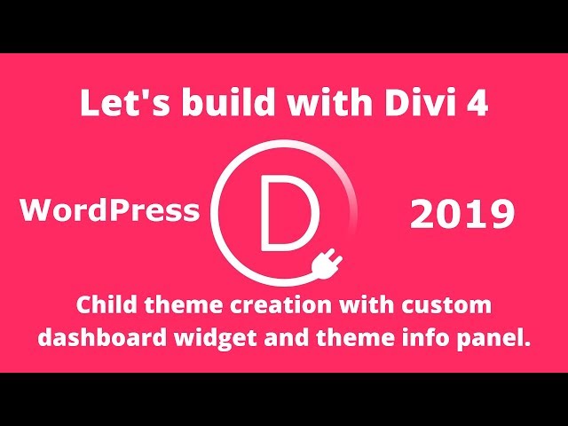 How to create a divi child theme