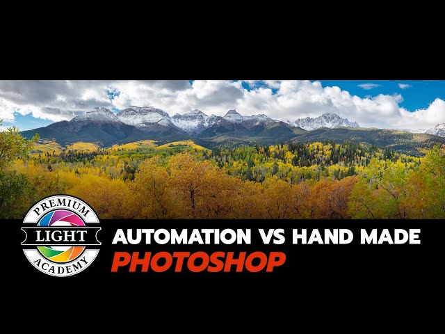 Automation Vs Hand Made Pano Photoshop - Fall Color Photography