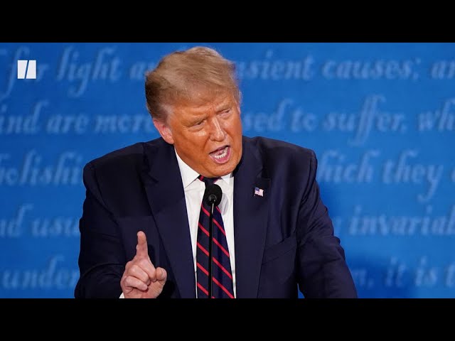 Trump Spreads Voter Fraud Fears At Debate