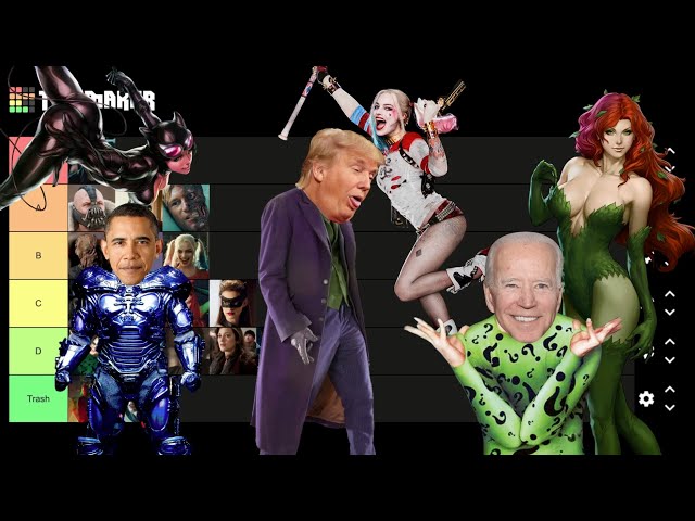 U.S. Presidents Rank Batman Villains