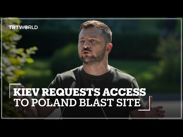 Ukraine refutes reports one of its missiles landed in Poland