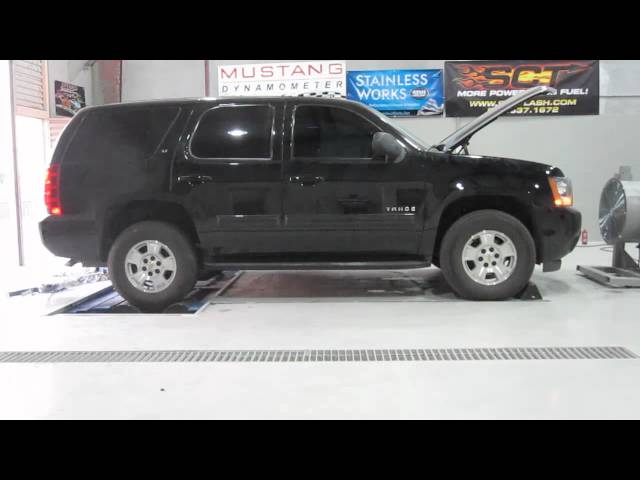 2012 Chevy Tahoe Before and After Volant Intake تجربة داينو انتيك فولانت