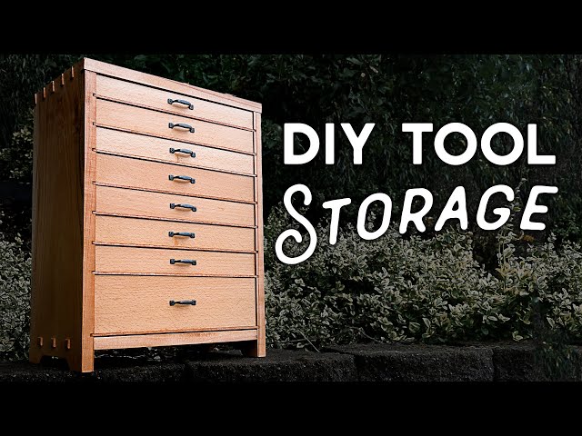 Small Tool Chest Build Equals BIG TIME Workshop Storage | Woodworking