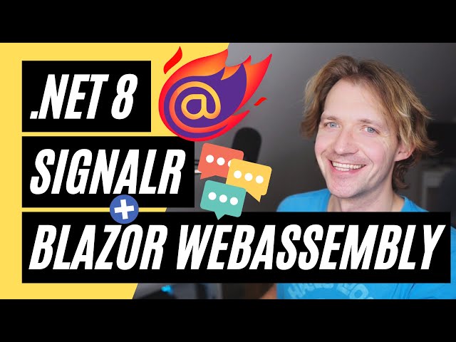 Build a Chat with SignalR & Blazor WebAssembly in .NET 8 🚀