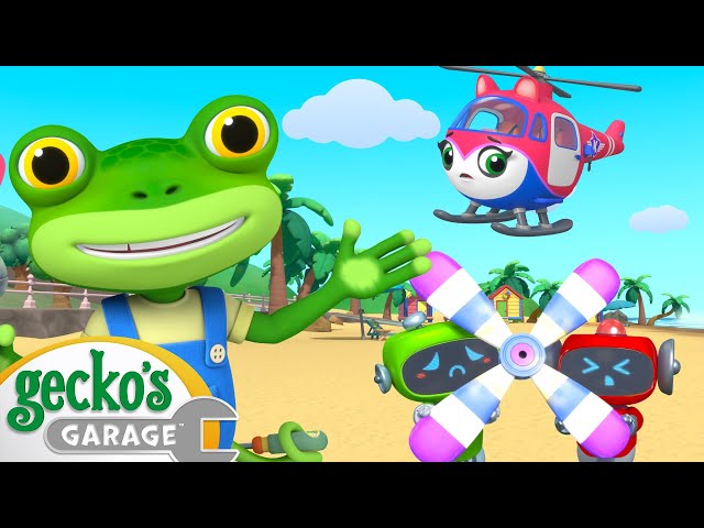 Helena Hide and Seek | Gecko's Garage | Cartoons For Kids | Toddler Fun Learning