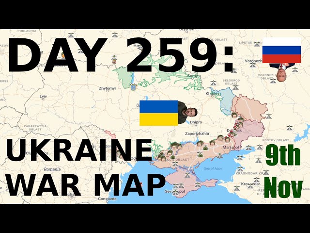 Day 259: Ukrainian Battle Map