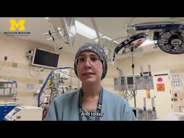 Pediatric Anesthesiology Fellow Nadeen Dakhlallah, DO, shares her “Why Michigan?”