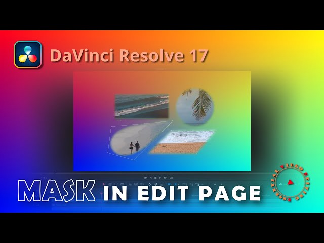Create Templates to Use Fusion Mask Tools in the Edit Page in DaVinci Resolve 17