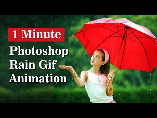 Photoshop Gif Animation | Rain | Hindi by Shashi Rahi