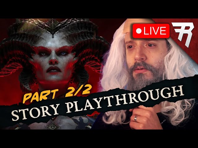 Diablo 4 Story Gameplay Livestream Review (Part 2/2)