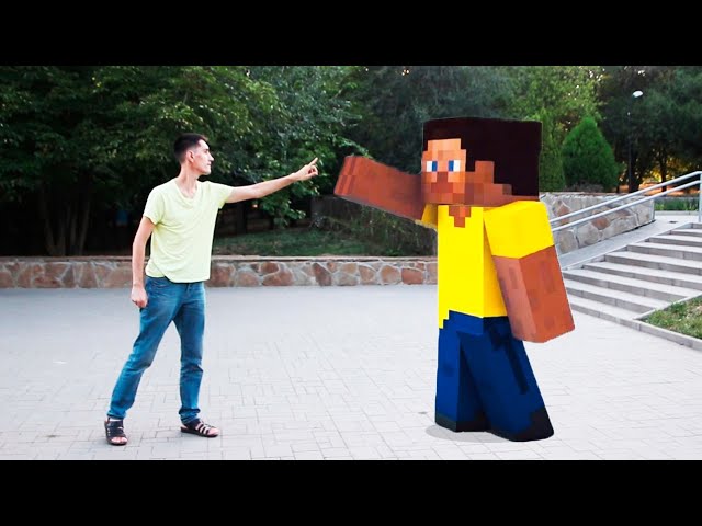 Minecraft Vs Pacman in real life (Best series 1)