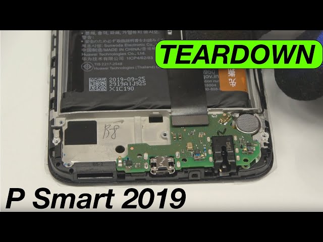 Huawei P Smart 2019 Teardown
