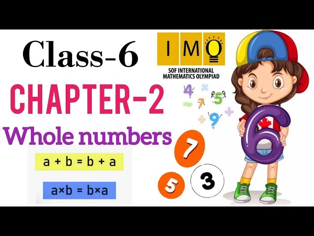 Class 6 IMO | CHAPTER 2 | Whole Numbers | Maths Olympiad for class 6
