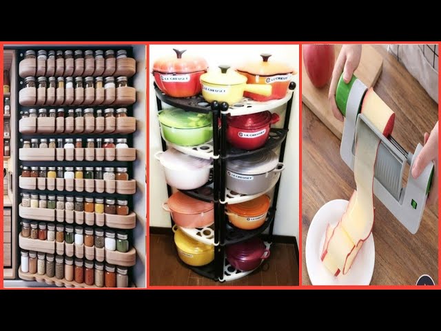Amazon New Kitchen Products 2024/ Home Organisers Cleaning tools Storage Rack online available 😍