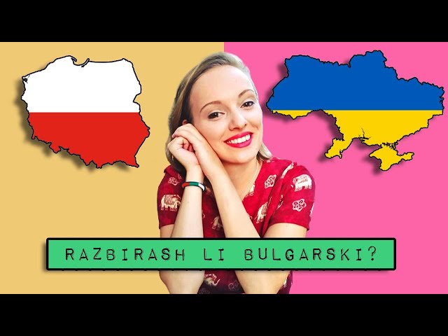 Can Polish and Ukrainian speakers understand Bulgarian?