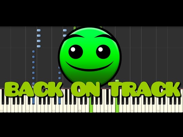 Geometry Dash - Back on track (Geometry Dash lvl 2) | Piano Tutorial