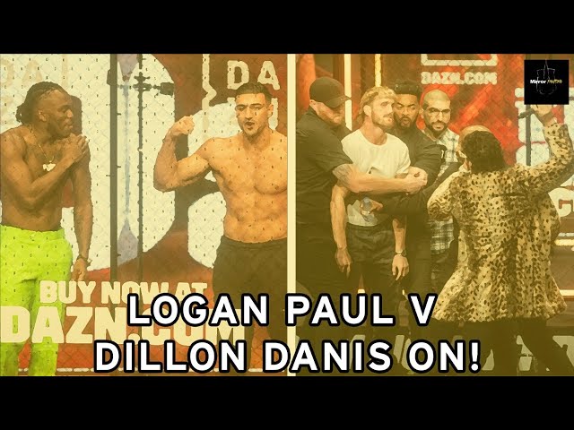 Logan Paul vs Dillon Danis fight IS ON | KSI and Tommy Fury face off in cage - You Don't Play Boxing