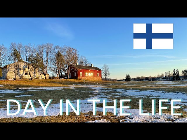 A day in a small Finnish town