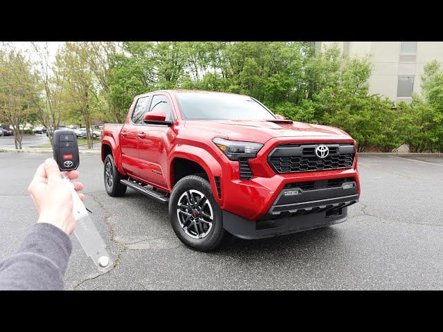 2024 Toyota Tacoma TRD Sport 4X4: Start Up, Walkaround, Test Drive and Review