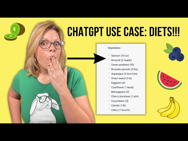 I asked ChatGPT to Give me a Meal Plan and the Results were Shocking!
