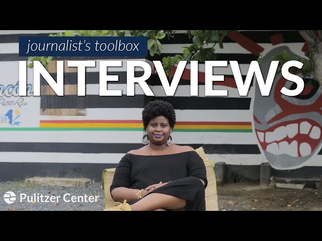 Interviews | Journalism Skillbuilder