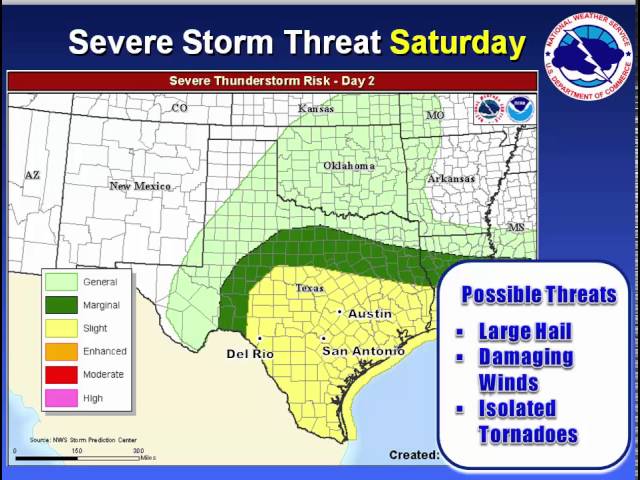 11-21 4 PM briefing on Saturday's Severe Weather Threat