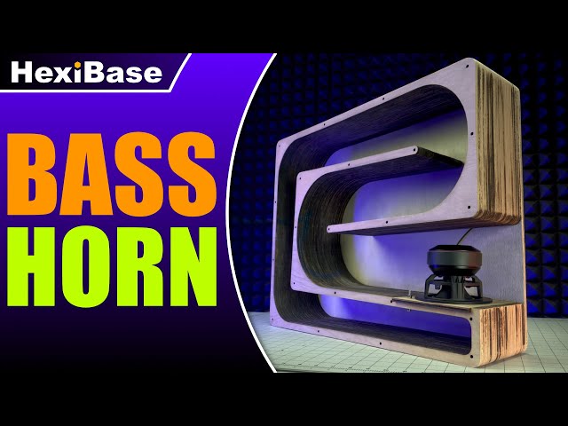 Building a Tapped Horn with a NEJE Laser