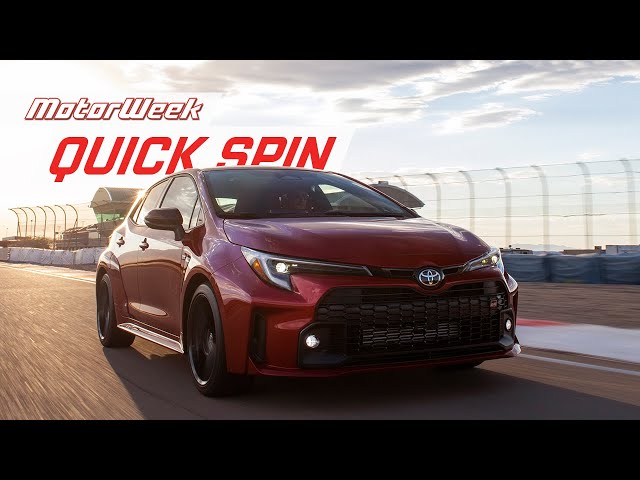 2023 Toyota GR Corolla | MotorWeek Quick Spin