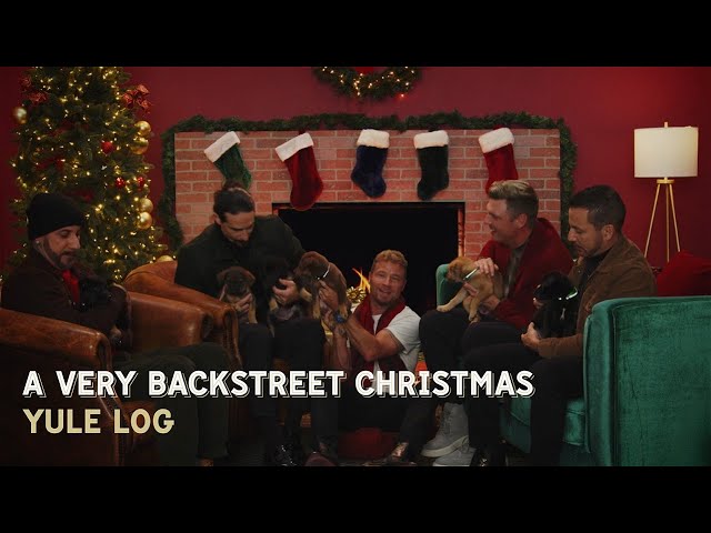 Backstreet Boys - A Very Backstreet Christmas (Full Album Yule Log)